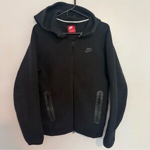 Nike Black Zip-Up Hoodie